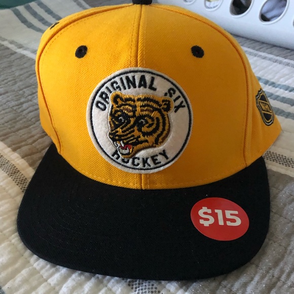 pink boston bruins hat